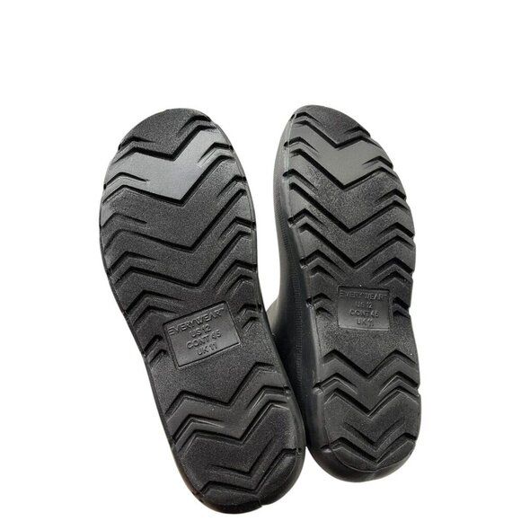 NEW Totes Men's 12 Black Chelsea Ankle Rain Boots with Everywear Technology - Picture 10 of 13